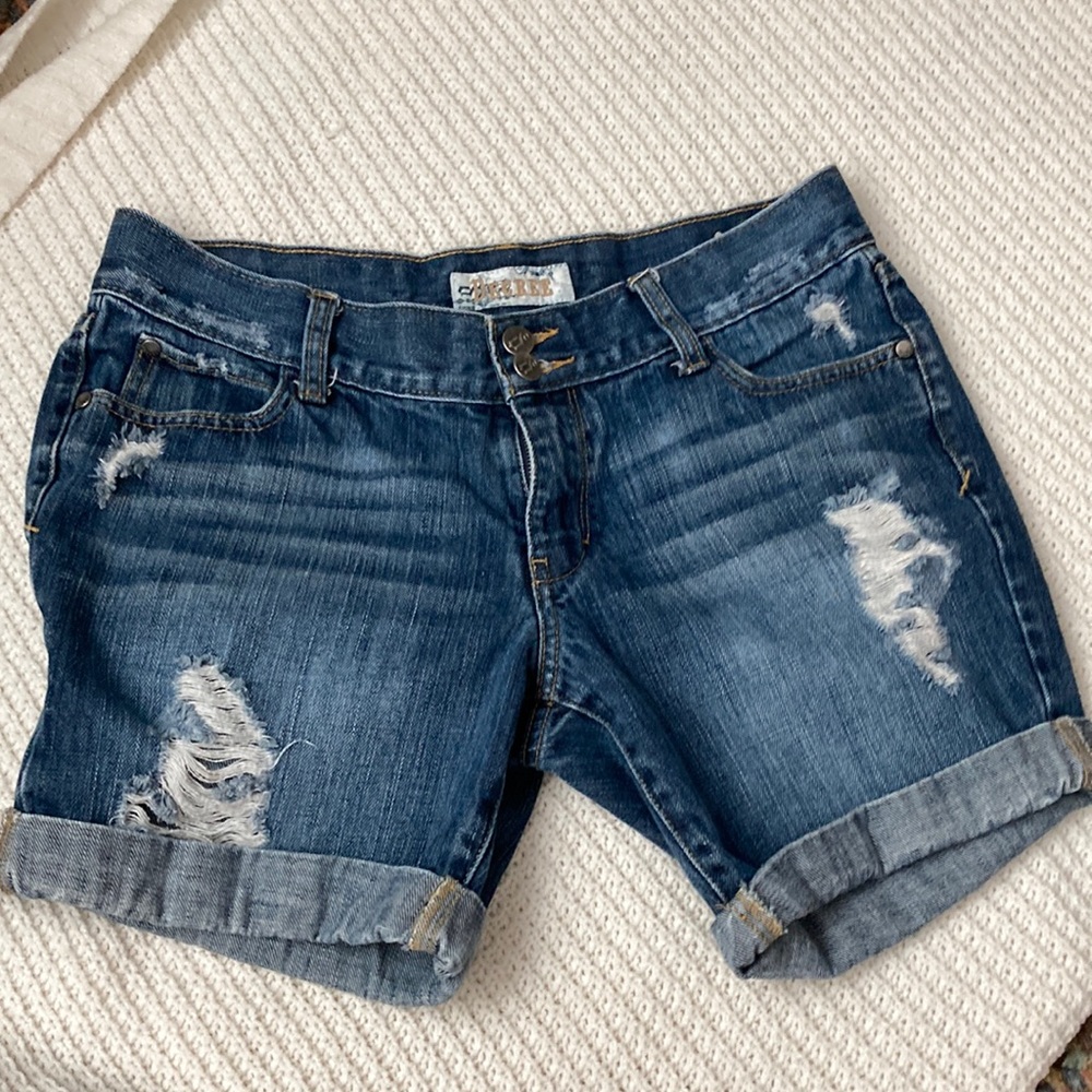 Blue Jean denim shorts